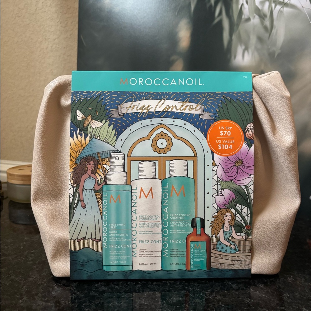 Moroccanoil Frizz Control gift set- brand new